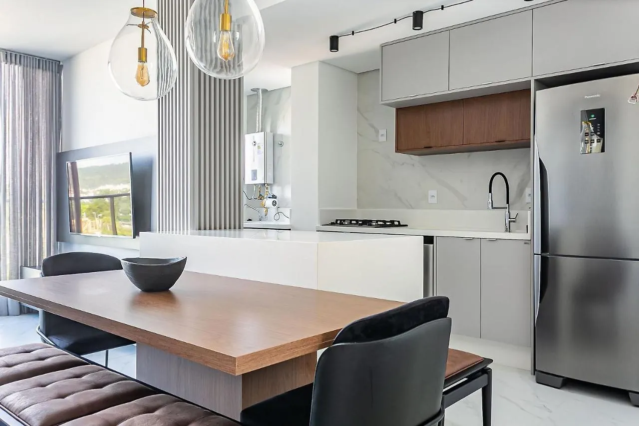 Apartment Wi-Fi 300Mb | Rooftop Com Piscina Em Jurere #Ja15 Florianopolis