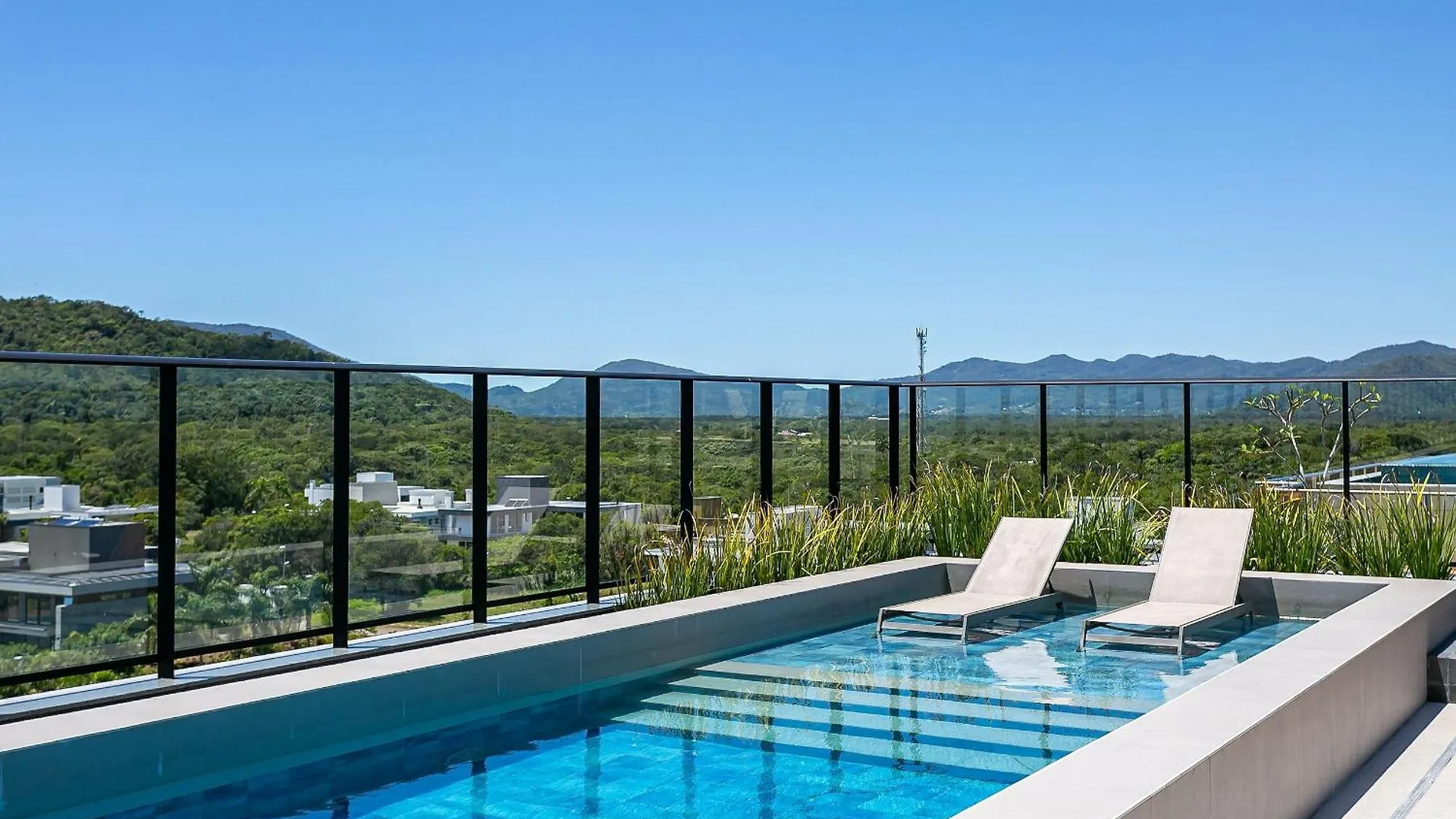 Wi-Fi 300Mb | Rooftop Com Piscina Em Jurere #Ja15 Florianopolis Apartment
